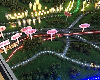 成都中国铁建模型制作