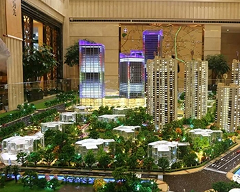 万州水晶建筑模型