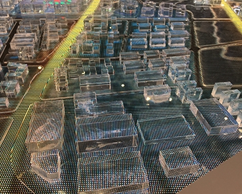 湖南前沿科技城水晶模型
