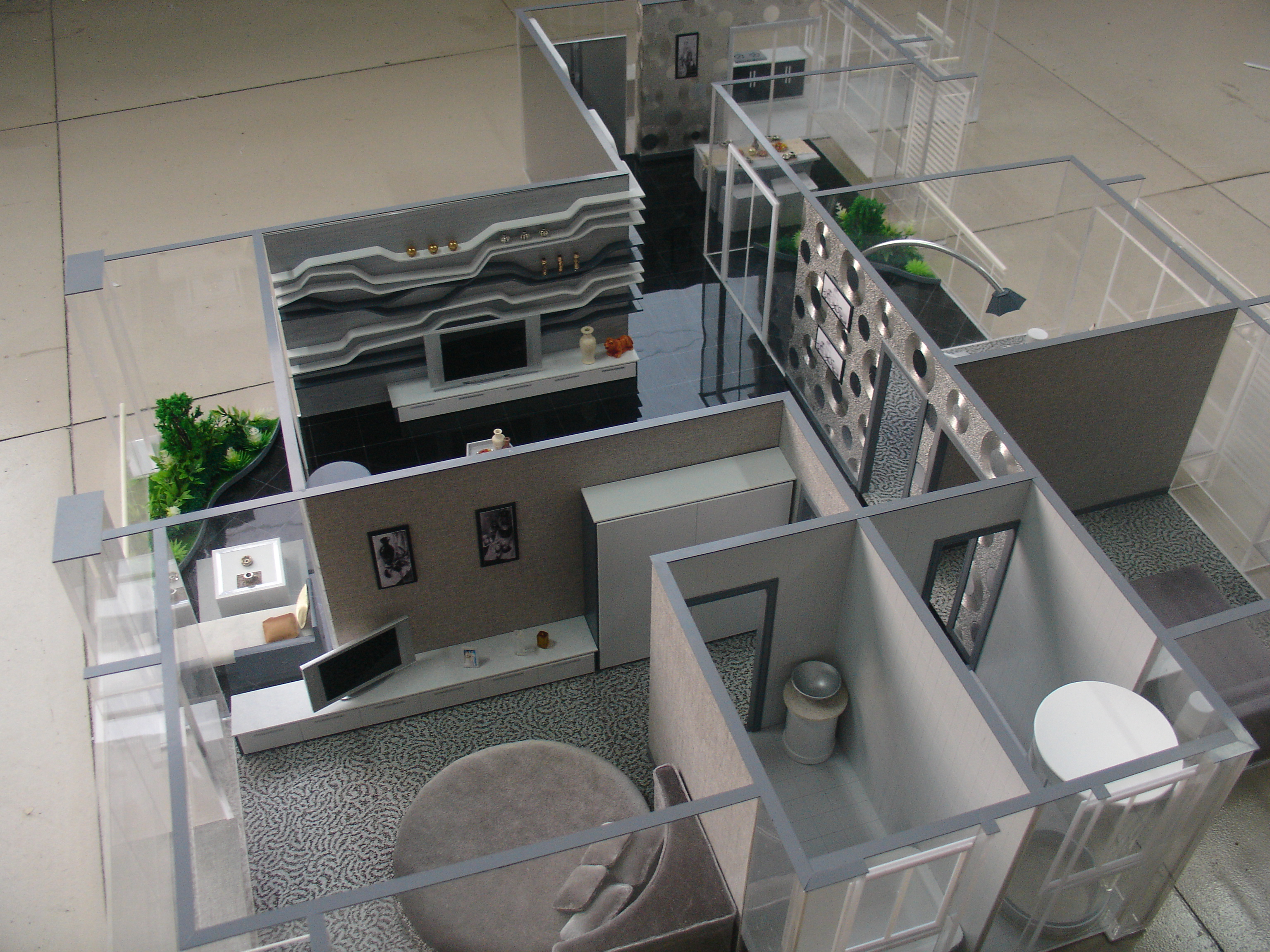 重庆酒店式公寓模型